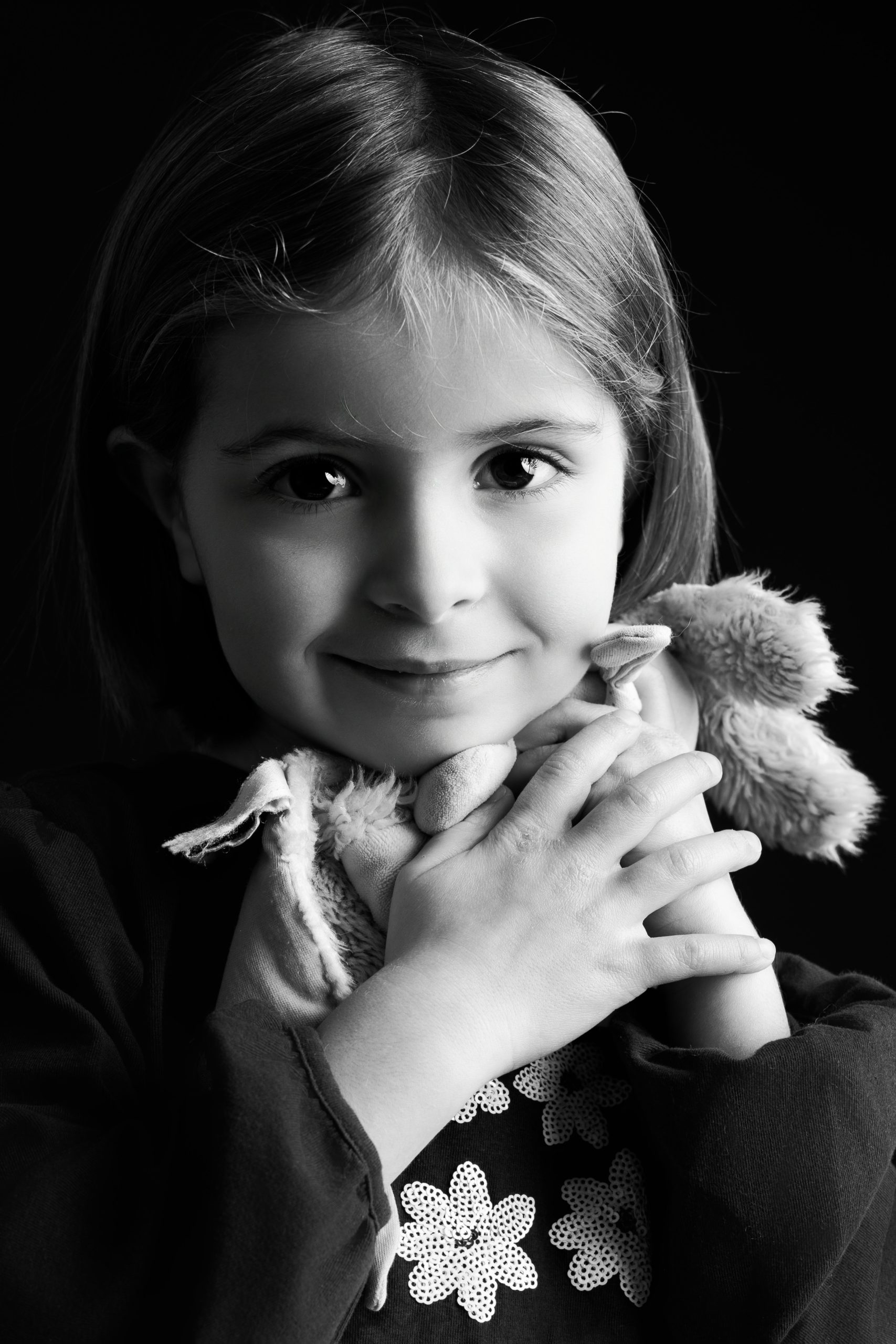 portraits enfant Noir et Blanc Azay-Sur-Cher 5 ans
